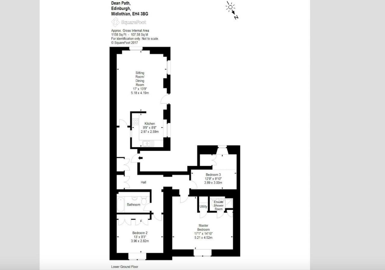 The Dean Path Residence Edinburgh Bagian luar foto